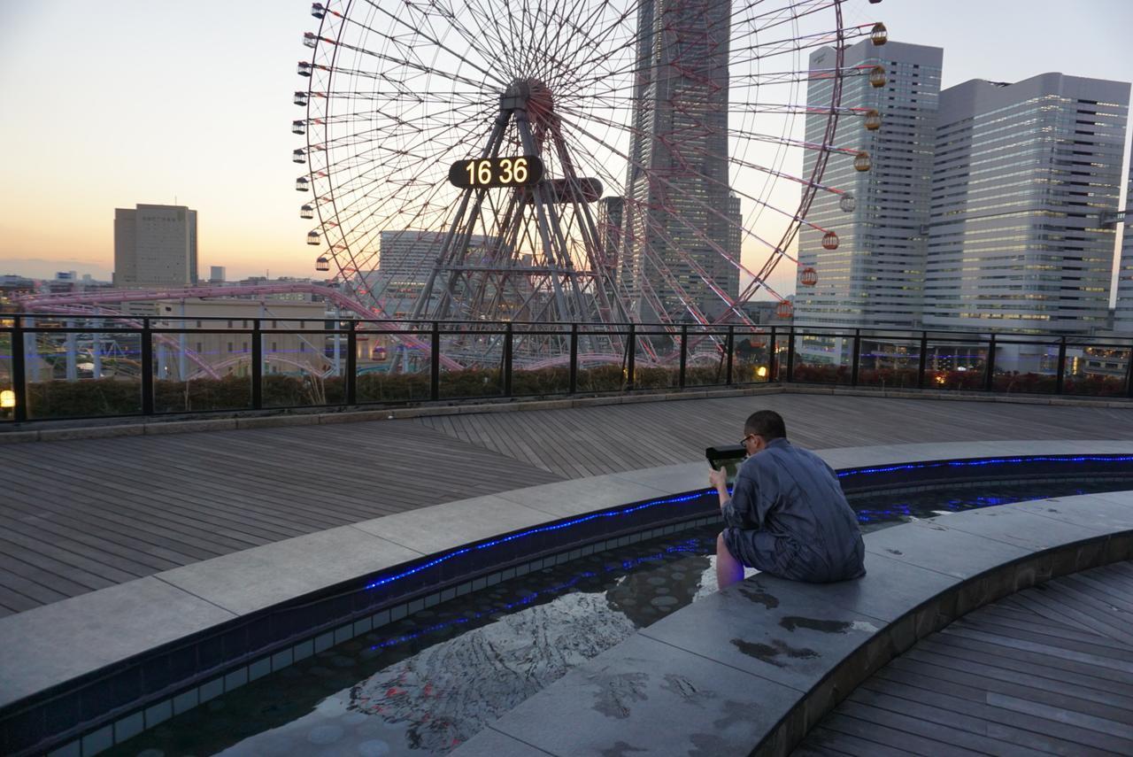 Hotel Yokohama Minatomirai Manyo Club Exterior foto